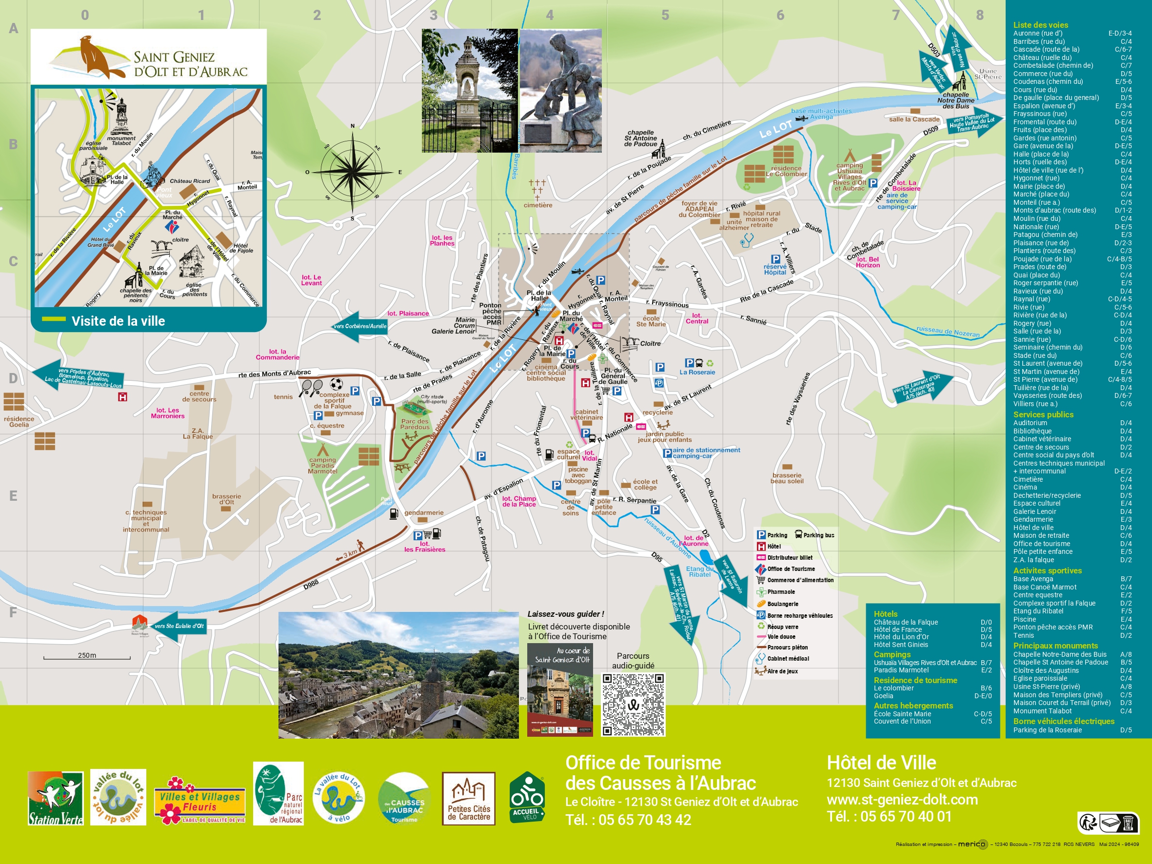 Carte de St Geniez